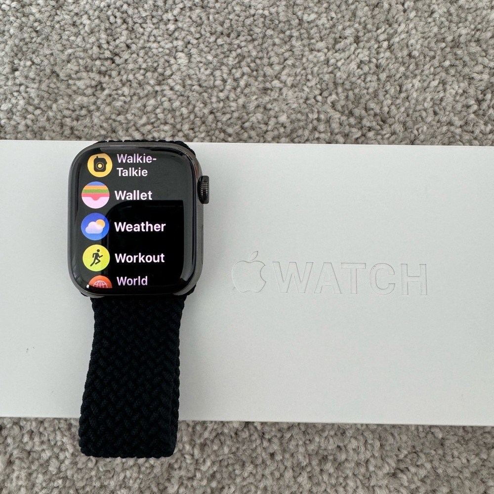 Apple Watch Series 9 41mm Graphite Stainless Steel